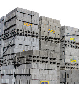 Bestcrete Concrete Block 4in x 8in x 16in