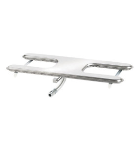 Grillmark Grill Burner 19.5"" Sgl Large S/S Universal Fit #Bbq468009