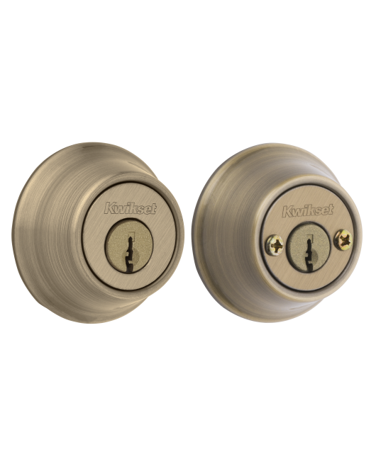 Kwikset Lock Deadbolt DBL AB 5CP 96650-497