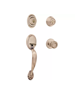 Kwikset Handleset W/Deadbolt DBL 96890-023