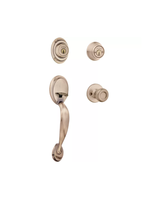 Kwikset Handleset W/Deadbolt DBL 96890-023