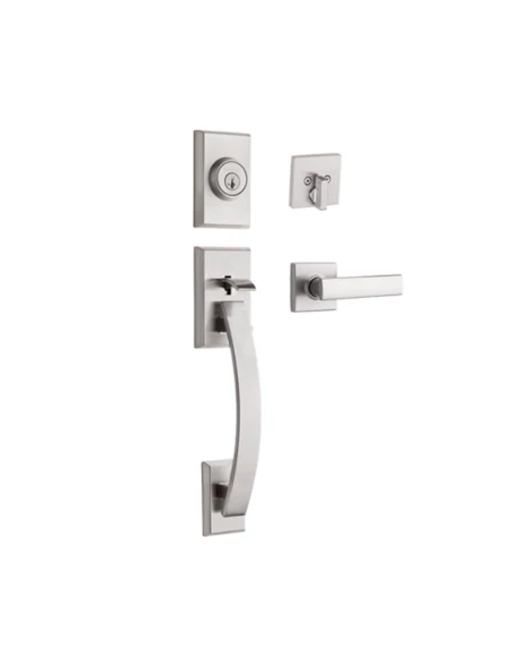 Kwikset Handleset SGL W/Deadbol 98001-374