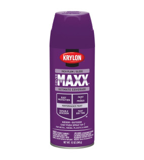 Krylon Spray Paint Covermax Rich Plumb Gloss 12Oz