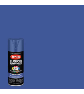 Krylon S/Pnt Fusion Blu Hyc 12Oz Blue Hyancinth Gloss Paint &amp; Primer