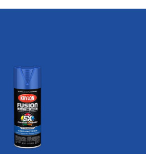 Krylon S/Pnt Fusion Ptr Bl 12Oz  Patriotic Blue Gloss Paint &amp; Primer