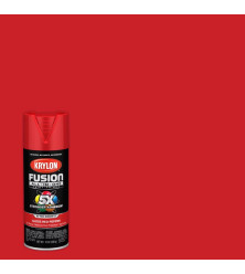 Krylon S/Pnt Fusion Rd Pepr 12Oz  Red Pepper Gloss Paint &amp; Primer