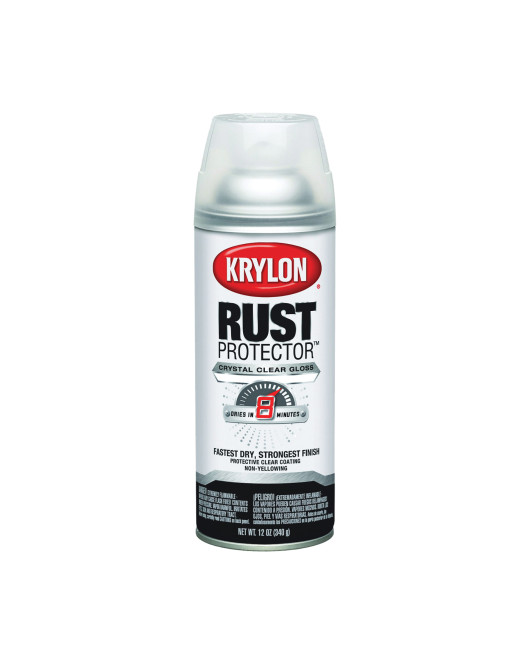 Krylon Spry Pnt Crystal Clr 12Oz Gloss Rust Protector