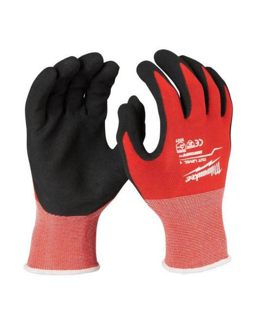 Milwaukee Gloves Nitrle Large