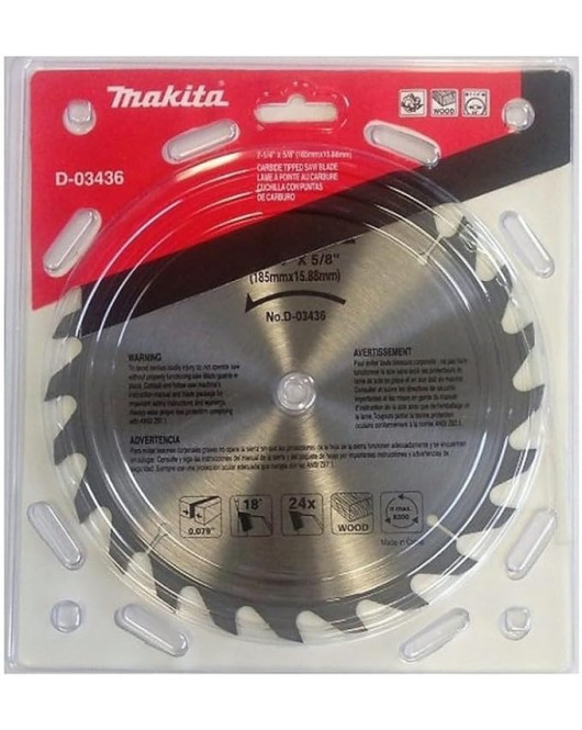 Makita Saw Blade 7 1/4" 24T