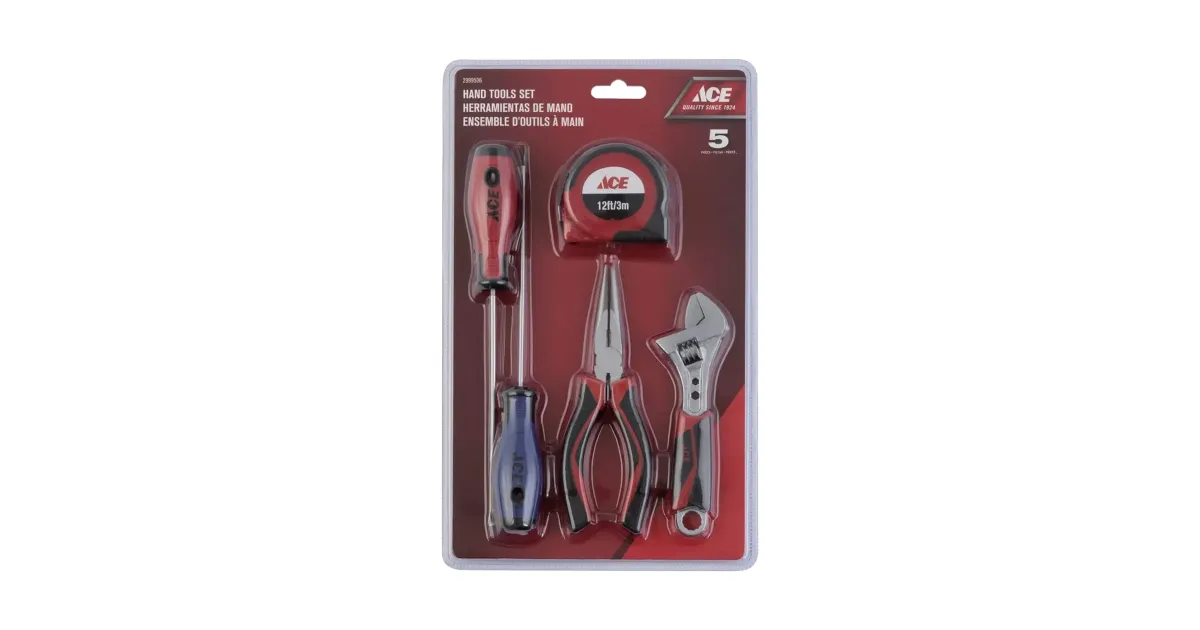 ACE Hand Tools Set 5PC