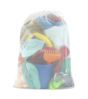 Whitmor Laundry Bag Mesh White