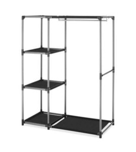 Whitmor Garment Rack &amp; Shlv Spacemaker