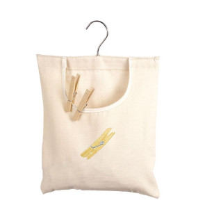 Whitmor Clothespin Bag Canvas