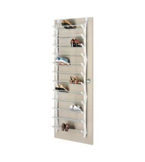 Whitmor Shoe Rack Otd 36Prs Wht