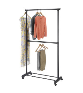 Whitmor  Garment Rack 2Tier Blk