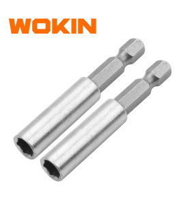 Wokin Screwdrver Bit Holder 2Pc 1/4" X 60Mm L