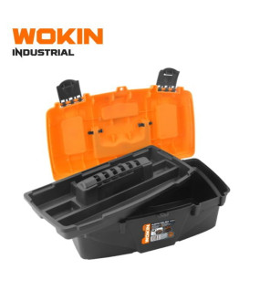 Wokin Tool Box W/Tray 12" Plastic
