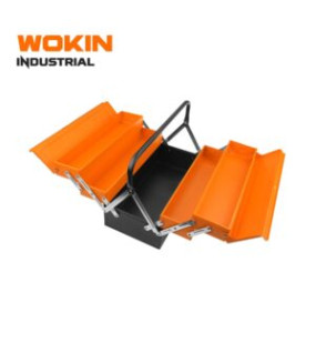 Wokin Tool Box Metal 19"L 8"W X 12"H