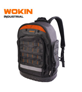 Wokin Tool Backpack Black 19"H 15"L X 7"W